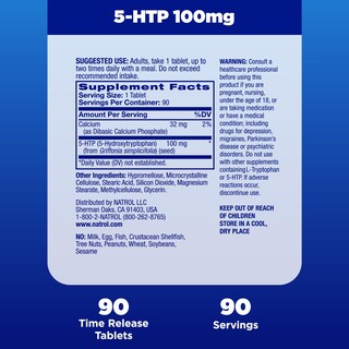 Foto 5 | Foto 5 | El Suplemento Natrol 5-htp 100 Mg Ayuda A Mantener Un Estado De Ánimo Equilibrado - Venta Internacional.