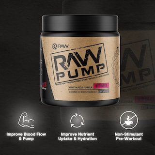 Foto 3 | Foto 3 | Suplemento Para Antes Del Entrenamiento Raw Pump Stim Free 470 G Sandía - Venta Internacional.