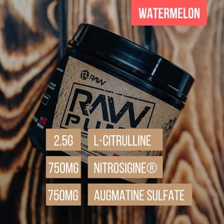 Foto 4 | Foto 4 | Suplemento Para Antes Del Entrenamiento Raw Pump Stim Free 470 G Sandía - Venta Internacional.