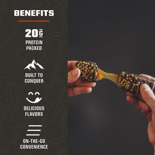 Foto 3 | Foto 3 | Barritas De Proteínas Mtn Ops Caramel Crunch Con Alto Contenido De Proteínas, 10 Unidades - Venta Internacional.