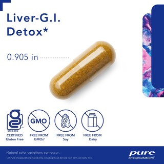 Foto 3 | Foto 3 | Suplemento Pure Encapsulations Liver-g.i. Detox 60 Cápsulas - Venta Internacional.
