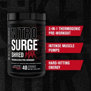 Foto 2 | Foto 2 | Preworkout Jacked Factory Nitrosurge Shred, Máximo 40 Porciones - Venta Internacional.