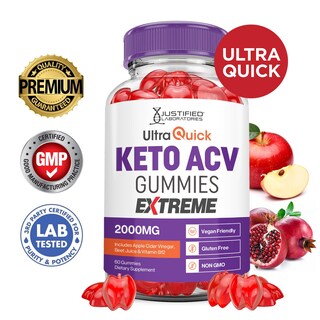 Foto 2 | Foto 2 | Gomitas Ultra Quick Keto Acv Extreme 2000 Mg Veganas (paquete De 5) - Venta Internacional.