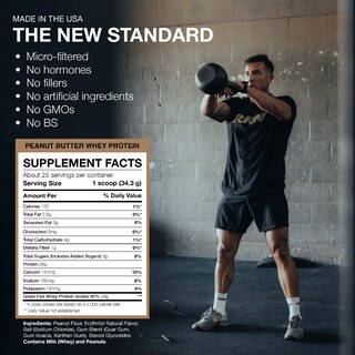 Foto 4 | Foto 4 | Crema De Cacahuete Aislada De Suero De Leche Cruda En Polvo, 1 Kg - Venta Internacional.