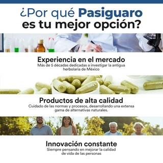 Foto 7 | Foto 7 | Citrato De Magnesio 90 Capsulas 650 mg Pasiguaro 2 Piezas