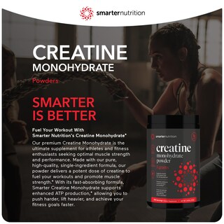 Foto 6 | Foto 6 | Suplemento De Monohidrato De Creatina De Smarter Nutrition 5 G Durante 180 Días - Venta Internacional.
