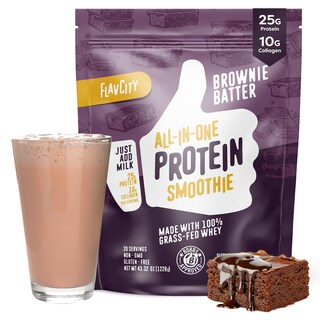 Foto 1 | Foto 1 | Batido De Proteína En Polvo Flavcity Para Brownie, 20 Porciones - Venta Internacional.