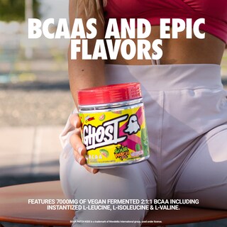 Foto 2 | Foto 2 | Suplemento De Aminoácidos Ghost En Polvo De Bcaa, Sour Patch, 30 Dosis - Venta Internacional.