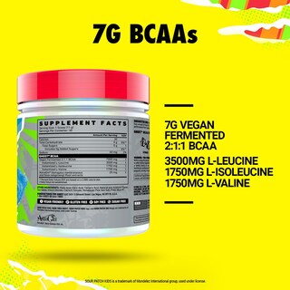 Foto 3 | Foto 3 | Suplemento De Aminoácidos Ghost En Polvo De Bcaa, Sour Patch, 30 Dosis - Venta Internacional.