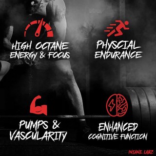 Foto 6 | Foto 6 | Polvo Para Antes Del Entrenamiento Insane Labz Psychotic 35 Porciones - Venta Internacional.