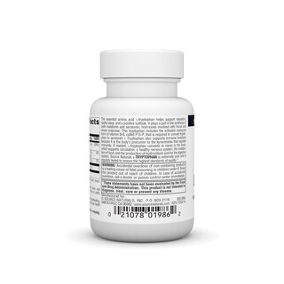 Foto 3 | Foto 3 | Suplemento Source Naturals L-triptófano Con Coenzima B-6 500 Mg - Venta Internacional.