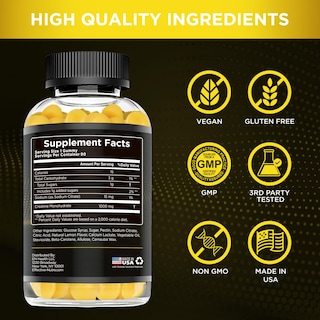 Foto 4 | Foto 4 | Gomitas De Creatina Effective Nutra Para Fuerza Y Energía, 90 Unidades - Venta Internacional.