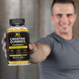 Foto 5 | Foto 5 | Gomitas De Creatina Effective Nutra Para Fuerza Y Energía, 90 Unidades - Venta Internacional.