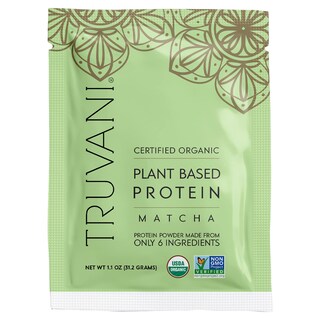 Foto 1 | Foto 1 | Proteína En Polvo Truvani Vegan Pea Matcha, 20 G, Orgánica, 1 Porción - Venta Internacional.