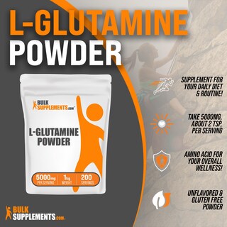 Foto 3 | Foto 3 | Suplemento Bulksupplements.com L-glutamina En Polvo, 1 Kg - Venta Internacional.