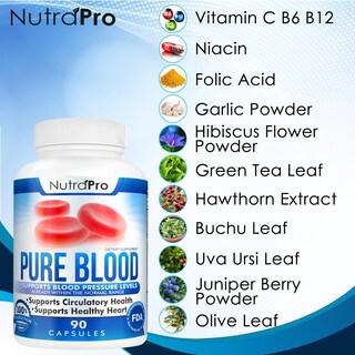 Foto 3 | Foto 3 | Suplemento Nutrapro Pure Blood 90 Cápsulas - Venta Internacional