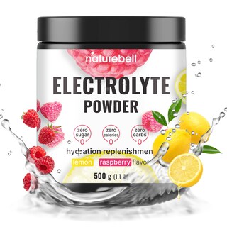 Foto 1 | Foto 1 | Limonada De Frambuesa Con Electrolitos En Polvo Naturebell Keto Fast - Venta Internacional.