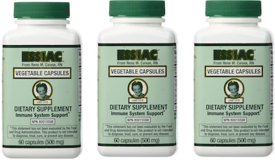 Foto 1 | Foto 1 | Cápsulas Vegetales Supplement Essiac 180 Cápsulas (3 X 60 Cápsulas) - Venta Internacional.