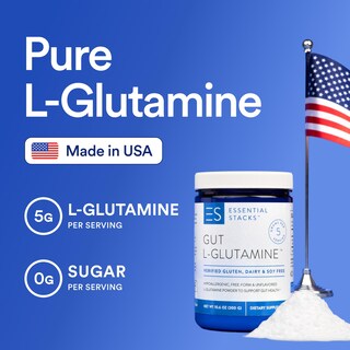 Foto 2 | Foto 2 | Suplemento Essential Stacks Gut L-glutamina En Polvo 300 G - Venta Internacional.