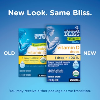 Foto 2 | Foto 2 | Gotas De Vitamina D Mommy's Bliss Organic Baby, Paquete De 2 Unidades, 3 Ml - Venta Internacional.