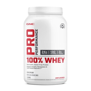 Foto 1 | Foto 1 | Proteína De Suero En Polvo Gnc Pro Performance 100% Sin Sabor, 25 Raciones - Venta Internacional.