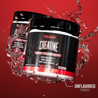 Foto 4 | Foto 4 | Polvo De Monohidrato De Creatina Supplement Huge Supplements 5000 Mg - Venta Internacional.