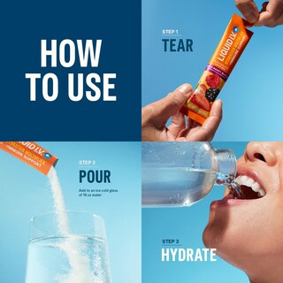 Foto 5 | Foto 5 | Mezcla De Electrolitos En Polvo Para Bebidas Liquid I.v. Hydration Mango - Venta Internacional.