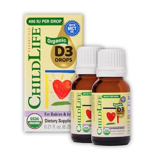 Foto 1 | Foto 1 | Vitamina D3 Childlife Essentials Orgánicas 2 Frascos de 6.25 ml C/U - Venta Internacional