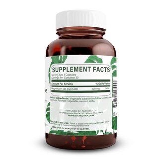 Foto 2 | Foto 2 | Suplemento Natural De Glicinato De Magnesio Nutra 400 Mg 90 Cápsulas - Venta Internacional.