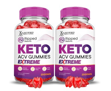 Foto 1 | Foto 1 | Gomitas Ripped Results Keto Acv Extreme 2000 Mg (paquete De 2) - Venta Internacional.