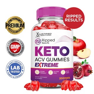 Foto 2 | Foto 2 | Gomitas Ripped Results Keto Acv Extreme 2000 Mg (paquete De 2) - Venta Internacional.
