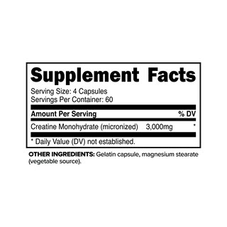 Foto 2 | Foto 2 | Suplemento Primaforce, Cápsulas De Monohidrato De Creatina, 240 Unidades - Venta Internacional.