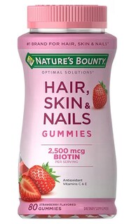 Foto 1 | Foto 1 | Gomitas De Biotina Supplement Nature's Bounty Para Cabello, Piel Y Uñas, 80 Unidades - Venta Internacional.