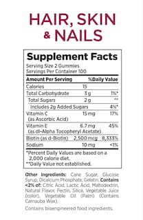 Foto 2 | Foto 2 | Gomitas De Biotina Supplement Nature's Bounty Para Cabello, Piel Y Uñas, 80 Unidades - Venta Internacional.
