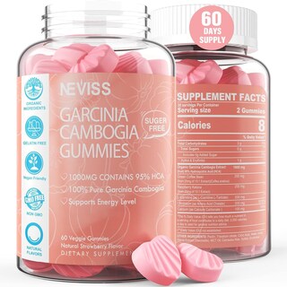 Foto 1 | Foto 1 | Gomitas Neviss Garcinia Cambogia 1000 Mg 95% Hca Sin Azúcar - Venta Internacional.