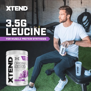 Foto 4 | Foto 4 | Bcaa En Polvo Scivation Xtend Original Glacial Grape 30 Porciones - Venta Internacional.