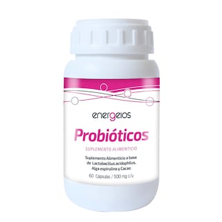 Foto 2 | Foto 2 | Probióticos Espirulina Energeios 3 Frascos de 60 Cápsulas C/U
