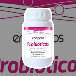 Foto 4 | Foto 4 | Probióticos Espirulina Energeios 3 Frascos de 60 Cápsulas C/U