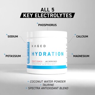 Foto 4 | Foto 4 | Polvo De Hidratación Electrolítica Kaged Hydracharge Strawberry Yuzu - Venta Internacional.