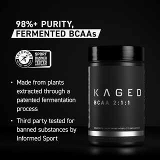 Foto 5 | Foto 5 | Aminoácidos Bcaa En Polvo Kaged Bcaa, 5 G, Sin Sabor, 72 Porciones - Venta Internacional.