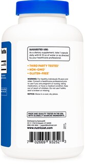 Foto 4 | Foto 4 | Suplemento Nutricost L-ornitina 500 Mg 180 Cápsulas (3 Botellas) - Venta Internacional.