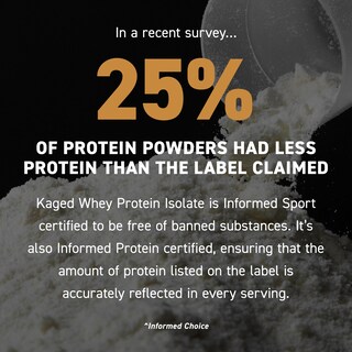 Foto 6 | Foto 6 | Proteína En Polvo Kaged Whey Isolate Con Sabor A Vainilla, 2.2 Libras - Venta Internacional.