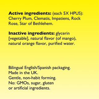 Foto 6 | Foto 6 | Remedio Homeopático Para Aliviar El Estrés, Naranja Y Mango, 20 Ml - Venta Internacional.