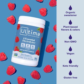 Foto 5 | Foto 5 | Bebida Hidratante Ultima Replenisher Blue Raspberry 90s - Venta Internacional.