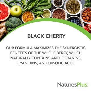 Foto 2 | Foto 2 | Suplemento Natures Plus Herbal Actives Black Cherry 750 Mg - Venta Internacional.