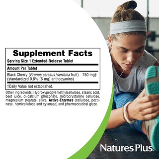 Foto 4 | Foto 4 | Suplemento Natures Plus Herbal Actives Black Cherry 750 Mg - Venta Internacional.