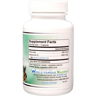 Foto 2 | Foto 2 | Suplemento Wonder Laboratories Pet Factor B-12 180 Cápsulas - Venta Internacional.