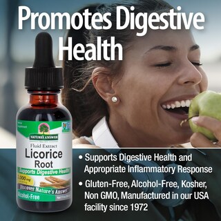 Foto 4 | Foto 4 | Suplemento Nature's Answer Con Raíz De Regaliz Para La Salud Digestiva, 30 Ml - Venta Internacional.