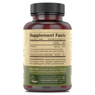 Foto 2 | Foto 2 | Suplemento Deva De Vitamina C Premium A Base De Alimentos Veganos, 90 Tabletas - Venta Internacional.
