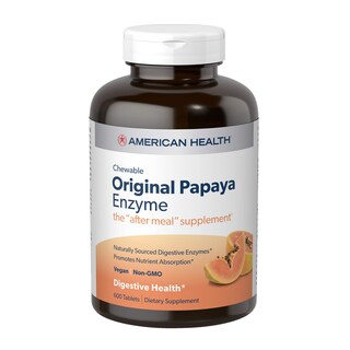 Foto 1 | Foto 1 | Tabletas Masticables American Health Original Papaya Enzyme 600 - Venta Internacional.